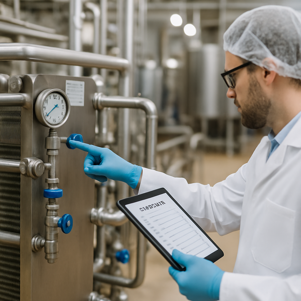 Wartung von Pasteurisierungsanlagen bei Used Dairy Equipment