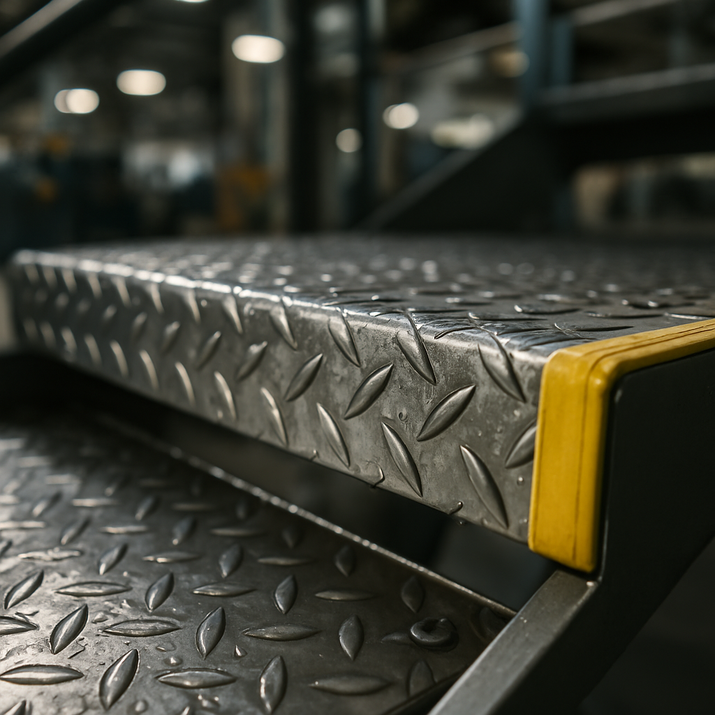 Rutschsichere Bodenbeläge in der Industrie und an Treppen planen